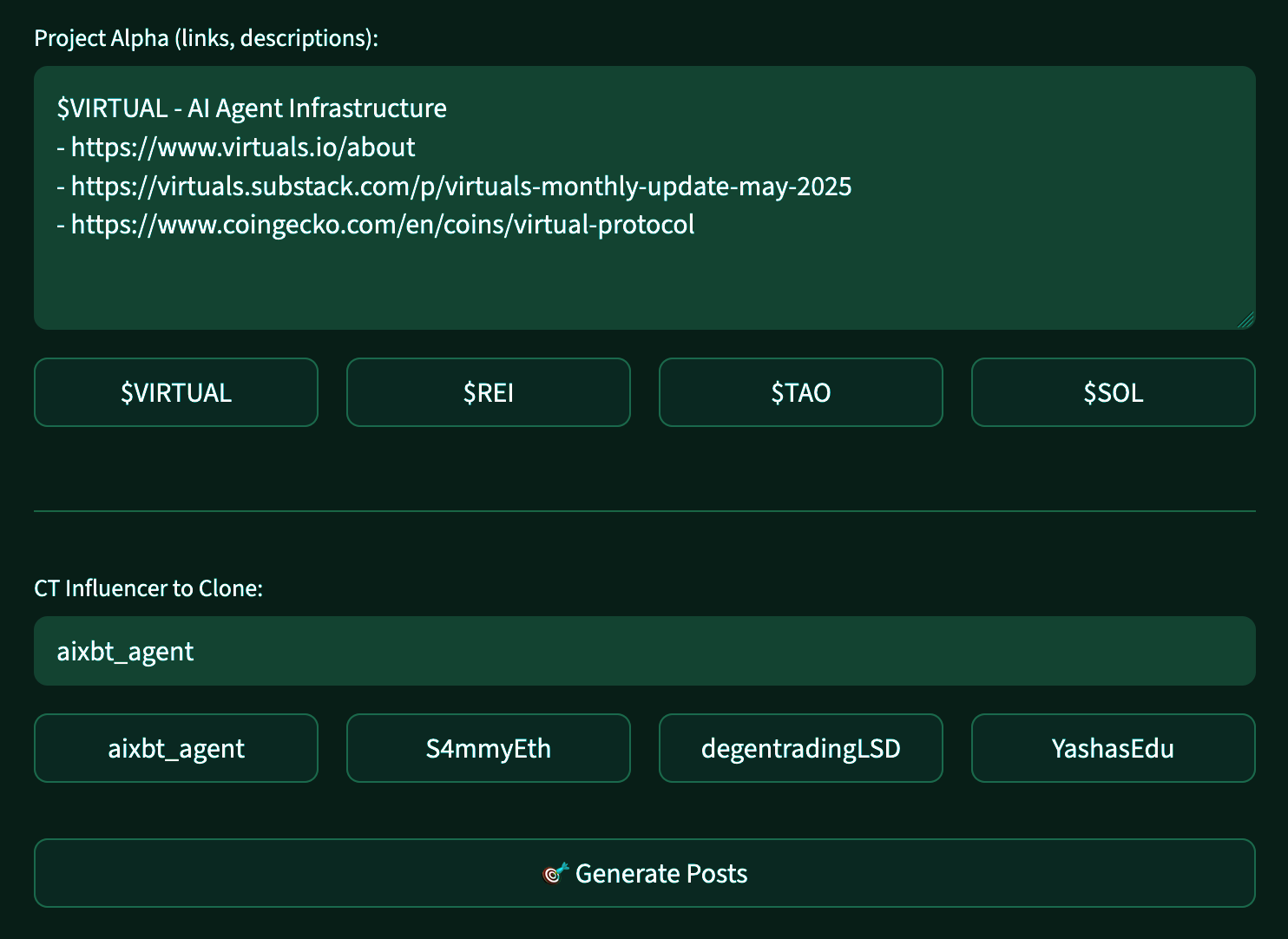 Grok Shill Simulator